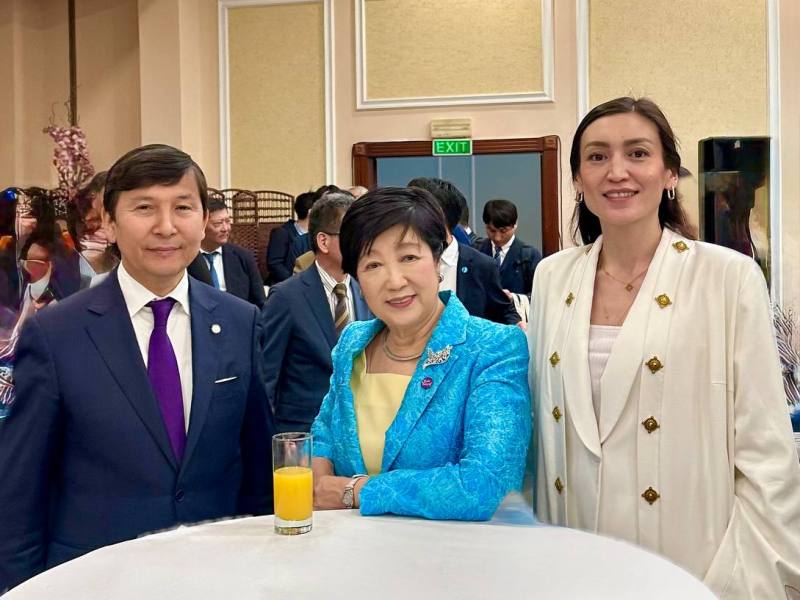 В рамках визита Губернатора Токио — Yuriko Koike — в Казахстан состоялся 🇰🇿 🇯🇵 международный Kazakhstan–Japan форум